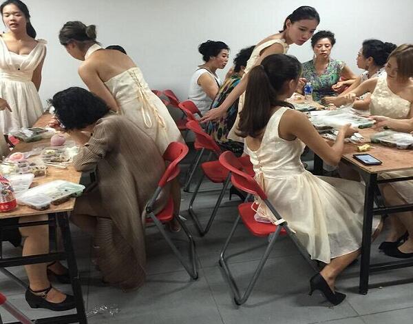 中華女性風彩大賽配送6000份快餐案例